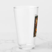 Trick or Treater, dappere Halloween kostuum meisje Glas (Rechts)