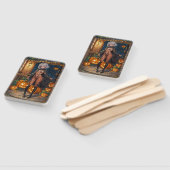 Trick or Treater, dappere Halloween kostuum meisje Handwaaier (Niet-gemonteerd)