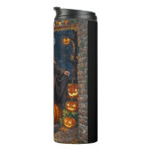 Trick or Treater, dappere Halloween kostuum meisje Thermosbeker (Geroteerd rechts)