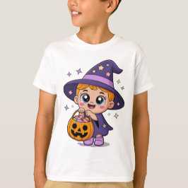 Trick-or-Treater Kids T-Shirt | Kawaii Halloween