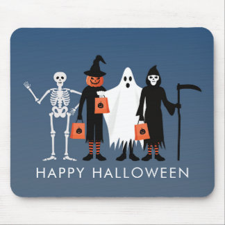 Trick or Treaters Halloween Muismat