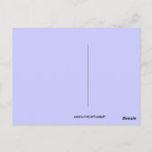 Trick-or-Treating Ghost Dogs Halloween Briefkaart (Achterkant)