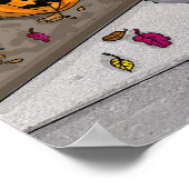 Trick or Treating in the Suburbs on Halloween   Poster (Hoek)