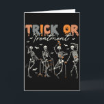 Trick Or Treatment Pt Physical Therapy Therapist H Kaart<br><div class="desc">Trick Or Treatment Pt Physical Therapy Therapist Halloween</div>