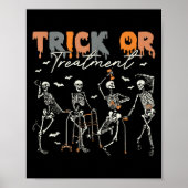 Trick Or Treatment Pt Physical Therapy Therapist H Poster (Voorkant)