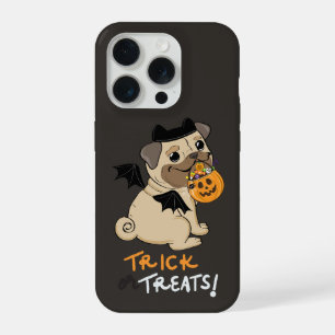 Trick or Treats Pug Kostuum iPhone 15 Pro Case