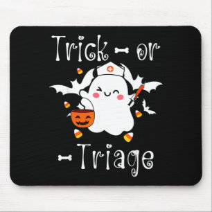 Trick Or Triage Triage Verpleegster Spook Hallowee Muismat
