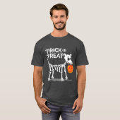 Trick Orreat Halloween Hond cadeau T-shirt (Voorkant volledig)