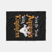Trick ors treat fleece deken (Voorkant (Horizontaal))