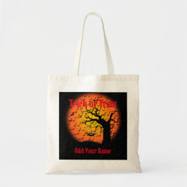 Trick ors treat Happy Halloween Tote Bag