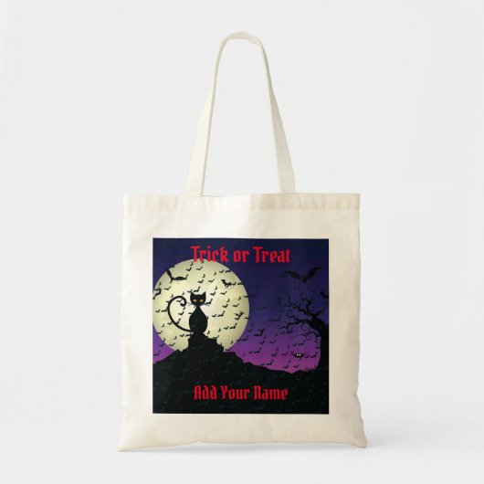Trick ors treat Happy Halloween Tote Bag (Voorkant)