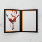 Trick ors treat kaart (Binnen)