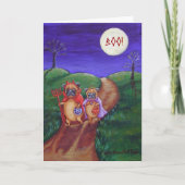 Trick ors treat kaart (Voorkant)