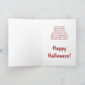 Trick ors treat kaart (Binnen)