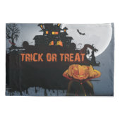 Trick ors treat kasteel kussensloop (Achterkant)