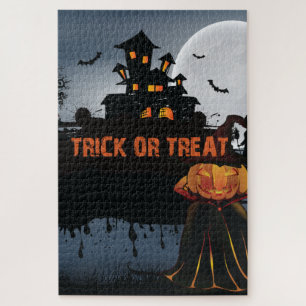 Trick ors treat kasteel  legpuzzel