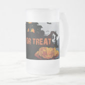 Trick ors treat kasteel matglas bierpul (Voorkant rechts)