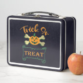 Trick ors treat kruising Halloween pomkin (In situ)