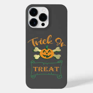 Trick ors treat kruising Halloween pomkin iPhone 14 Pro Max Hoesje