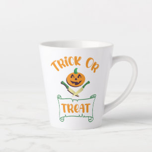 Trick ors treat kruising Halloween pomkin Latte Mok
