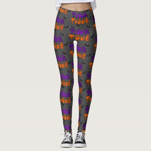 Trick ors treat leggings (Voorkant)