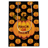 Trick ors treat medium cadeauzakje (Achterkant)