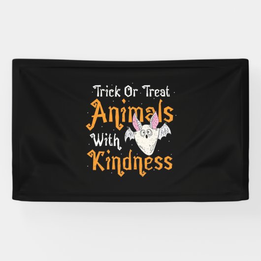 Trick ors treat spandoek (Horizontaal)