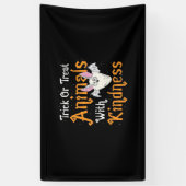 Trick ors treat spandoek (Verticaal)