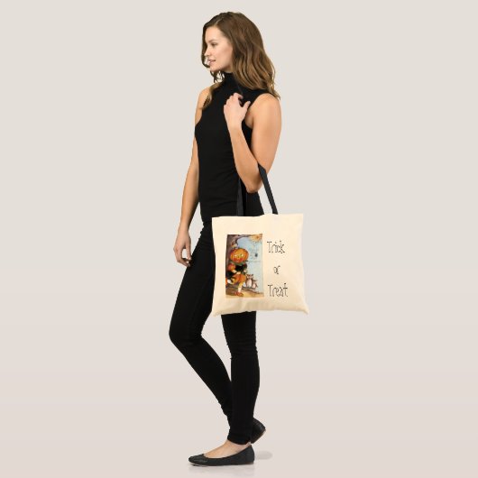  Trick ors treat zakken voor Halloween Tote Bag (Voorkant (model))