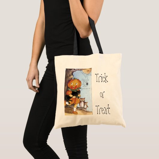  Trick ors treat zakken voor Halloween Tote Bag (Voorkant (product))