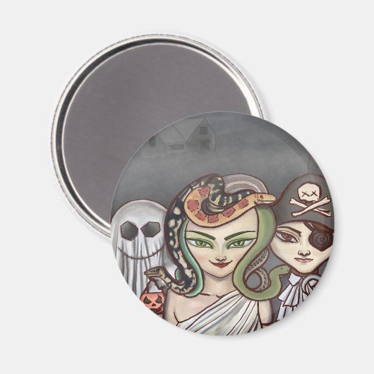 Trick R' Treat Magnet (Voorkant / Achterkant)