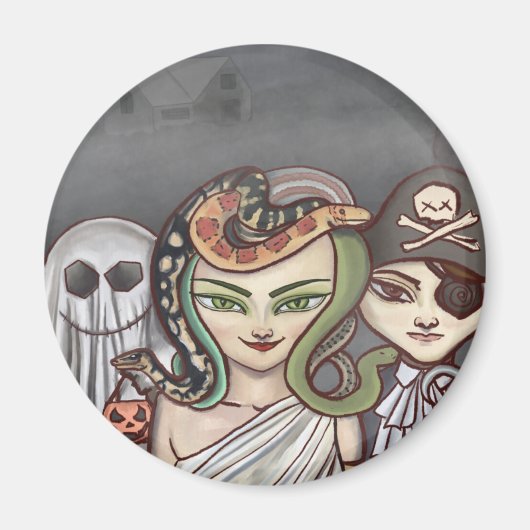 Trick R' Treat Magnet (Voorkant)