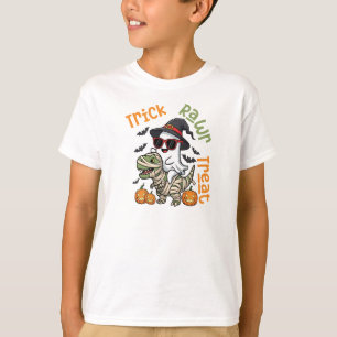 Trick Rawr Treat Dinosaur Kinderen T-shirt