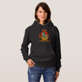 Trick Rawr Treat Halloween Rex Dinosaur Hoodie (Voorkant volledig)