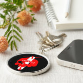 Trick Scooter Rider Sleutelhanger (Zijkant)