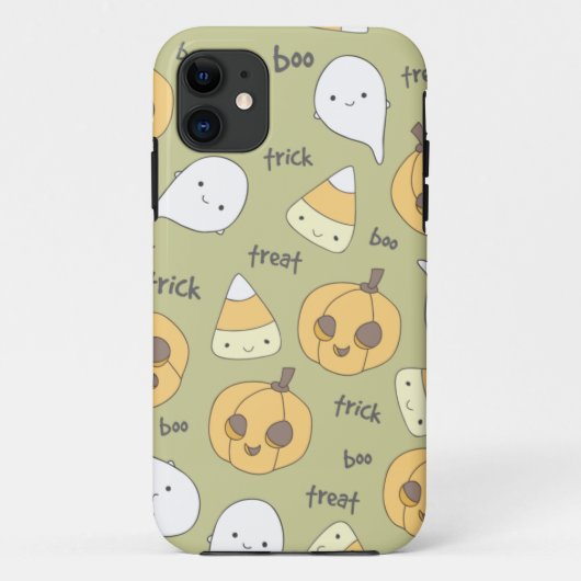Trick Treat Boo iPhone5 Hoesje (Achterkant)