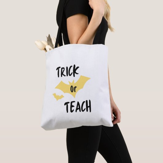 Trick & Treat Halloween Tote Bag (Dichtbij)