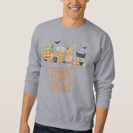 Trick & Treat Ijs & Dessertbekerontwerp Trui (Voorkant)