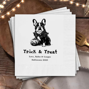 Trick & Treat op maat gemaakte drankservetjes voor Servet