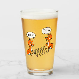 Trick voor optische illusie glas