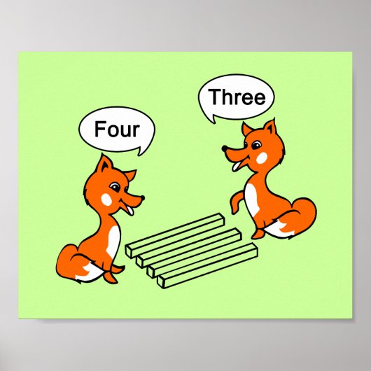 Trick voor optische illusie poster (Voorkant)