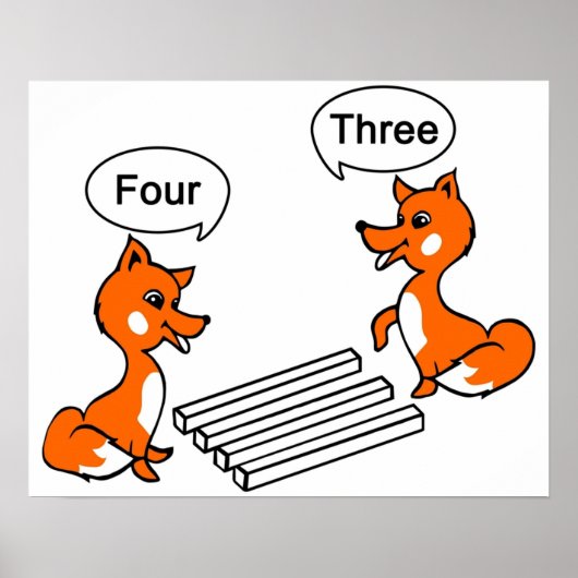 Trick voor optische illusie poster (Voorkant)