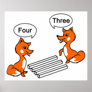 Trick voor optische illusie poster