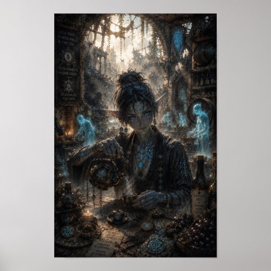 Trickery / Theemeester / Kelder Wijnmakerij Poster (Voorkant)