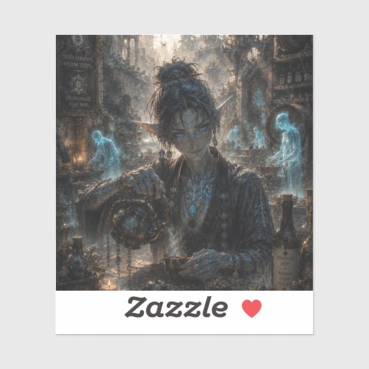 Trickery / Theemeester / Kelder Wijnmakerij Sticker (Vel)