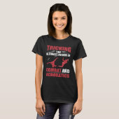 Tricking Combat En Acrobatics Freestyle Acrobatisc T-shirt (Voorkant volledig)