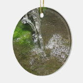 Tricking Waterfall Bubbling Water Keramisch Ornament (Links)