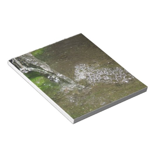 Tricking Waterval Bubbling Water Notepad Notitieblok (Schuin)