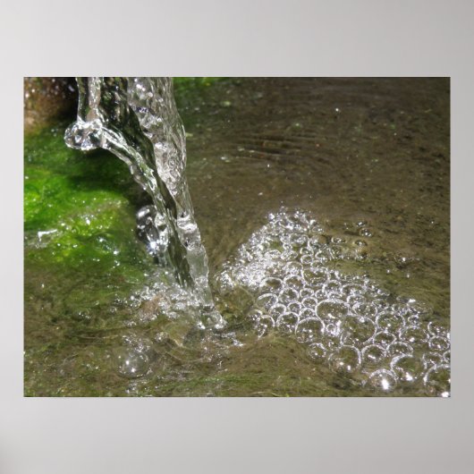 Tricking Waterval Bubbling Water Print (Voorkant)