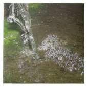 Tricking Waterval Bubbling Water Tile Tegeltje (Voorkant)